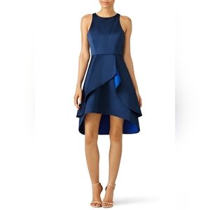 Shoshanna Navy Tulip Dress, Size 8